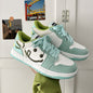 Mint Green Couple Leisure Sports Skateboard Shoes