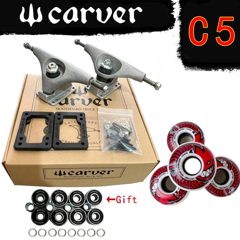 Carver C5 Surf Skateboard Truck Surf Skate Skateboard Longboard Truck Fish Board Long Board Steering Bracket Skateboard Bracket